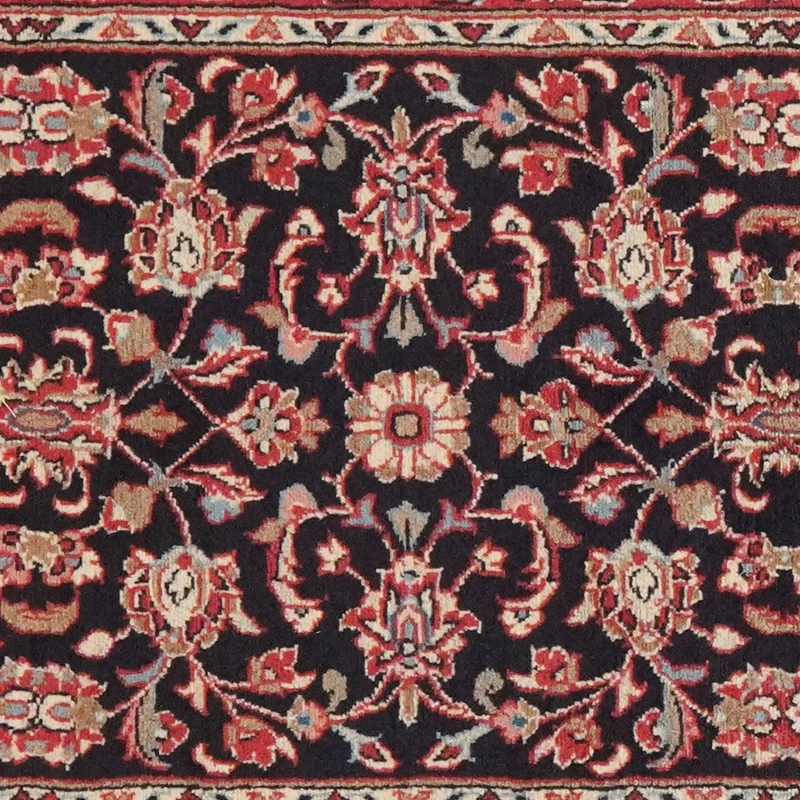 Ardakan · Handgeknüpft – Blau, 298x75 cm