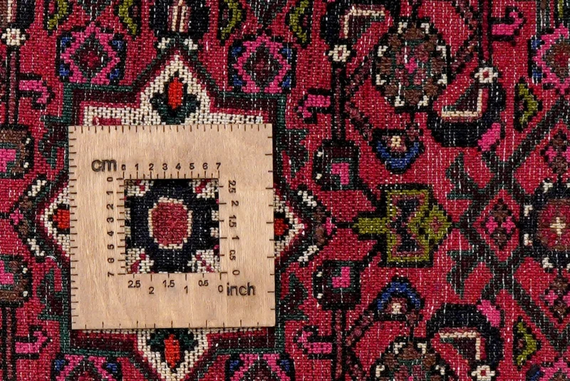 Hosseinabad · Handgeknüpft – Rot, 89x65 cm