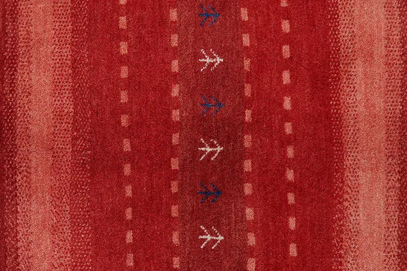 Gabbeh Sonnat · Handgeknüpft – Rot, 204x152 cm