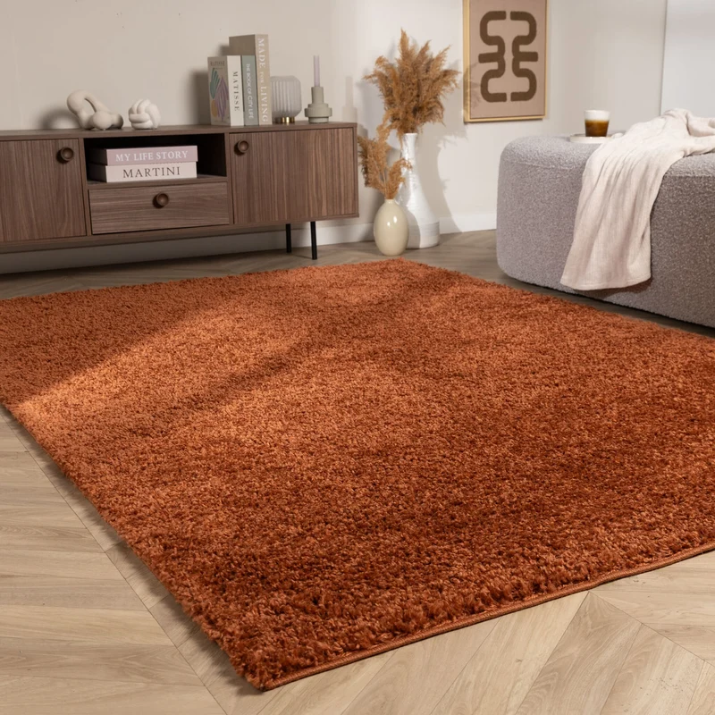 Teppich Hochflor - Wish Terracotta