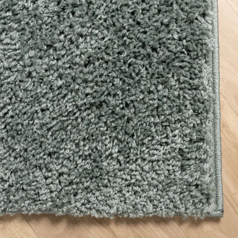 Teppich Hochflor - Wish Blau Grün