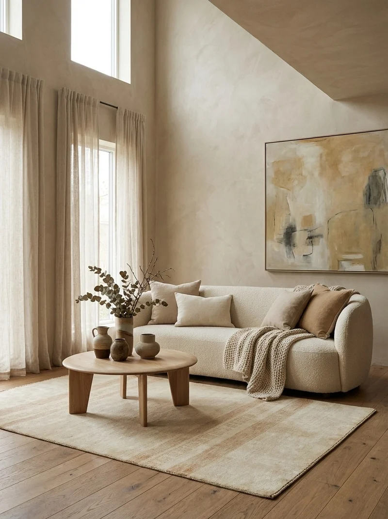 Rizbaf · Handgeknüpft – Beige, 175x115 cm