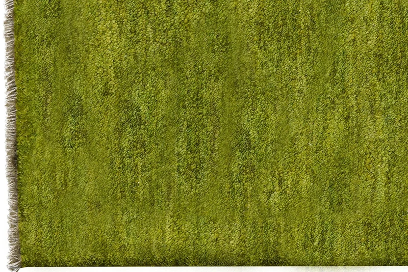 Gabbeh · Handgeknüpft – Grün, 122x88 cm