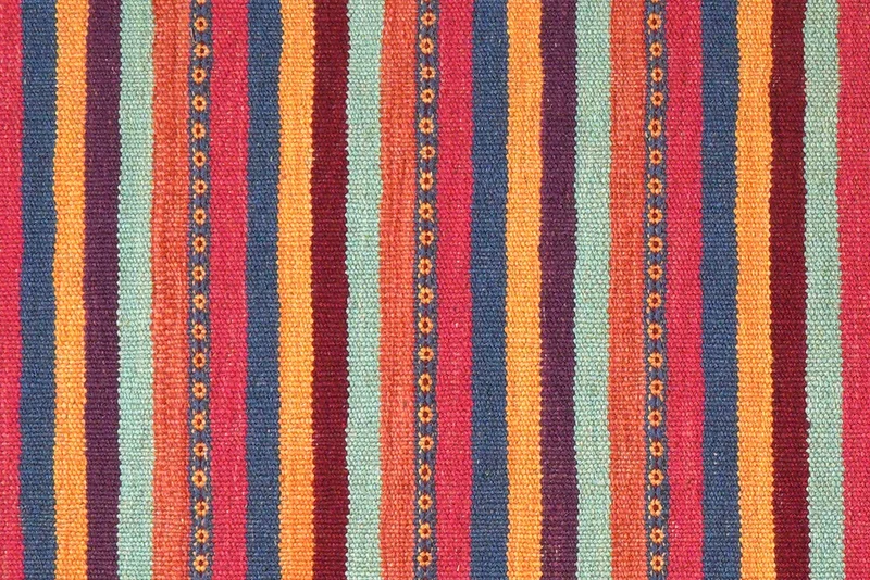 Kelim Gashgai · Handgewebt – Bunt, 204x62 cm