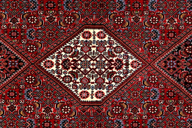 Bidjar Zandjan · Handgeknüpft – Rot, 304x91 cm