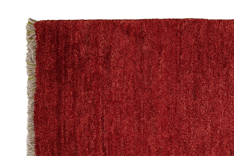 Gabbeh · Handgeknüpft – Rot, 94x69 cm