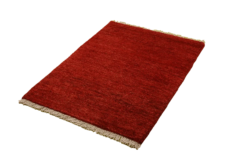 Gabbeh · Handgeknüpft – Rot, 94x69 cm