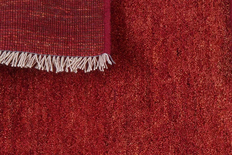 Gabbeh · Handgeknüpft – Rot, 94x69 cm
