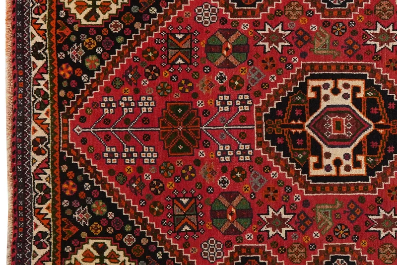 Gashgai · Handgeknüpft – Rot, 149x106 cm