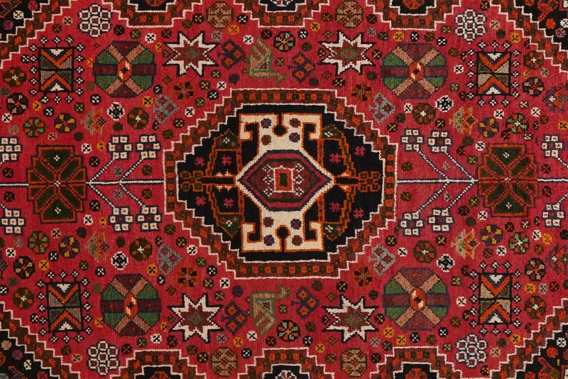 Gashgai · Handgeknüpft – Rot, 149x106 cm