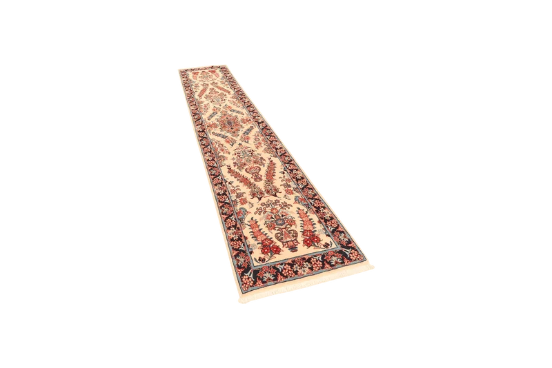 Sarough · Handgeknüpft – Beige, 295x67 cm