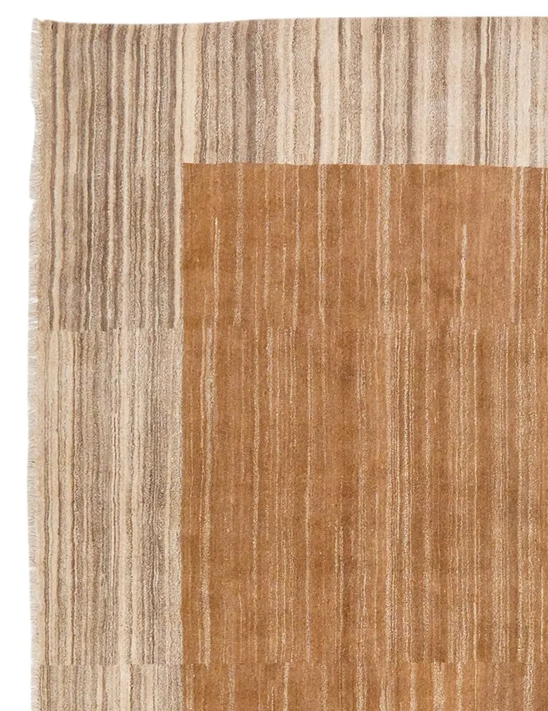 Gabbeh · Handgeknüpft – Braun, 334x244 cm