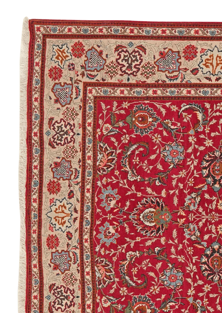 Kashan · Handgeknüpft – Rot, 211x137 cm