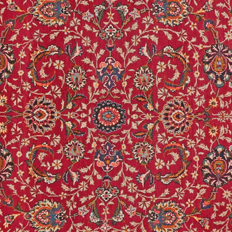 Kashan · Handgeknüpft – Rot, 211x137 cm
