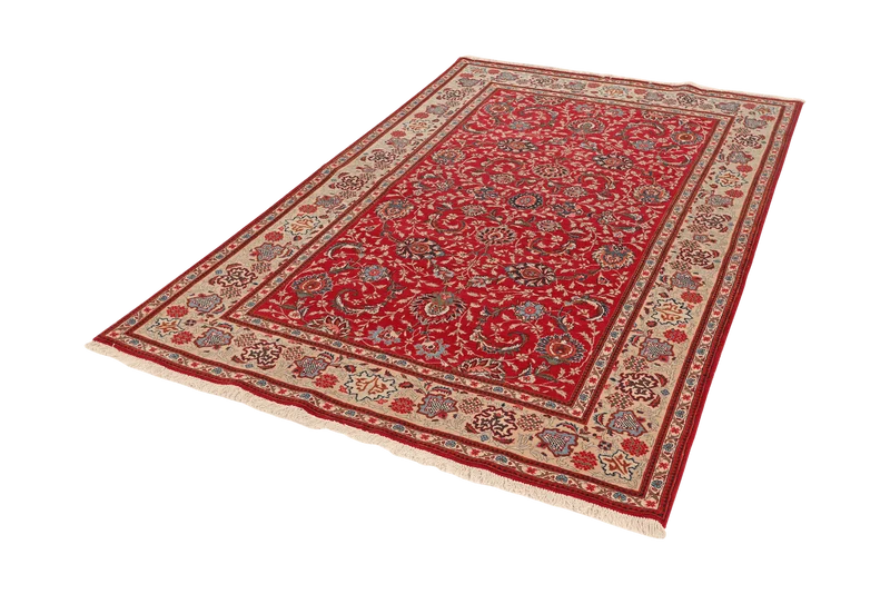 Kashan · Handgeknüpft – Rot, 211x137 cm