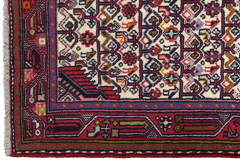Assadabad · Handgeknüpft – Beige, 215x83 cm