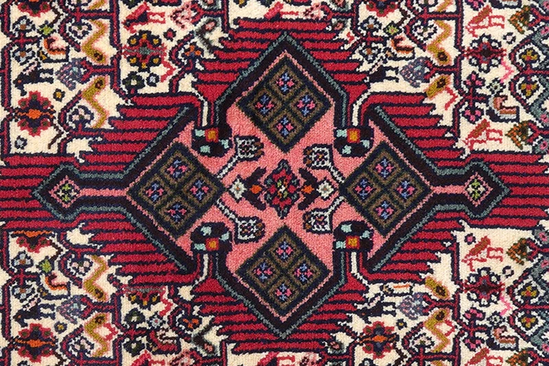 Assadabad · Handgeknüpft – Beige, 215x83 cm
