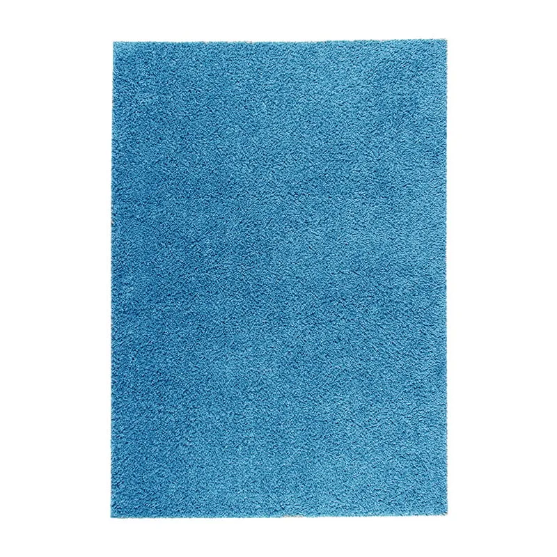 High Pile Rug - Solid Turquoise