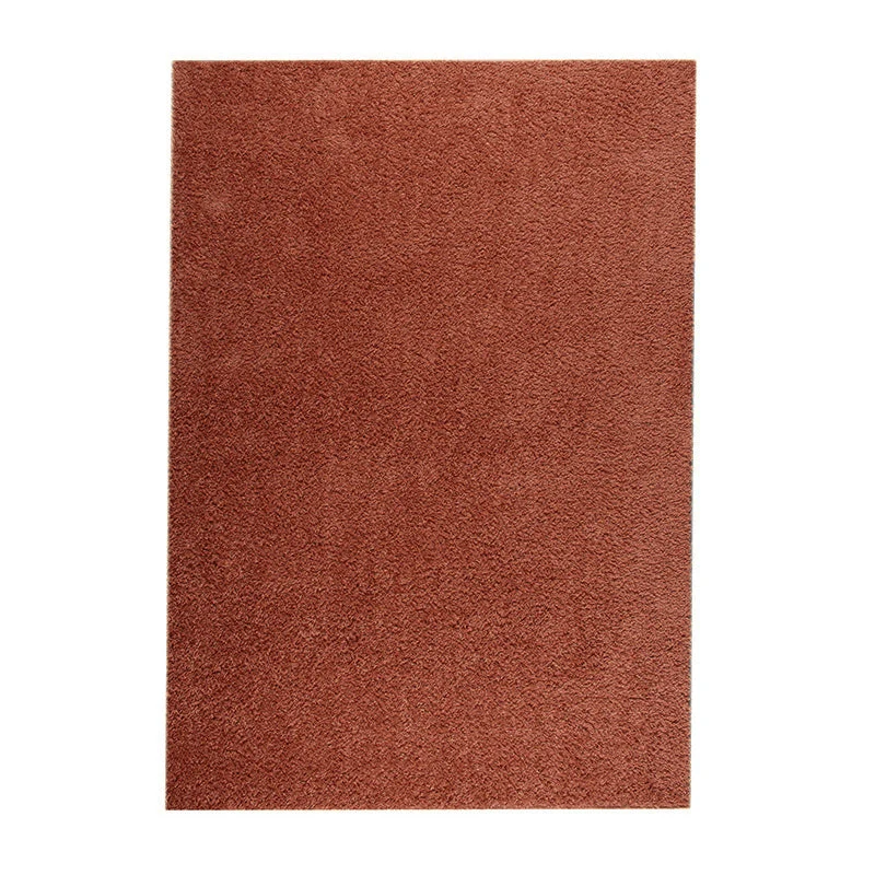 High Pile Rug - Solid Terracotta