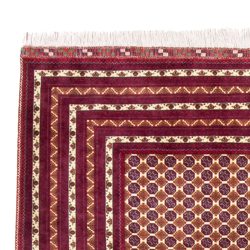Afghan Teppich - 198 x 297 cm - beige