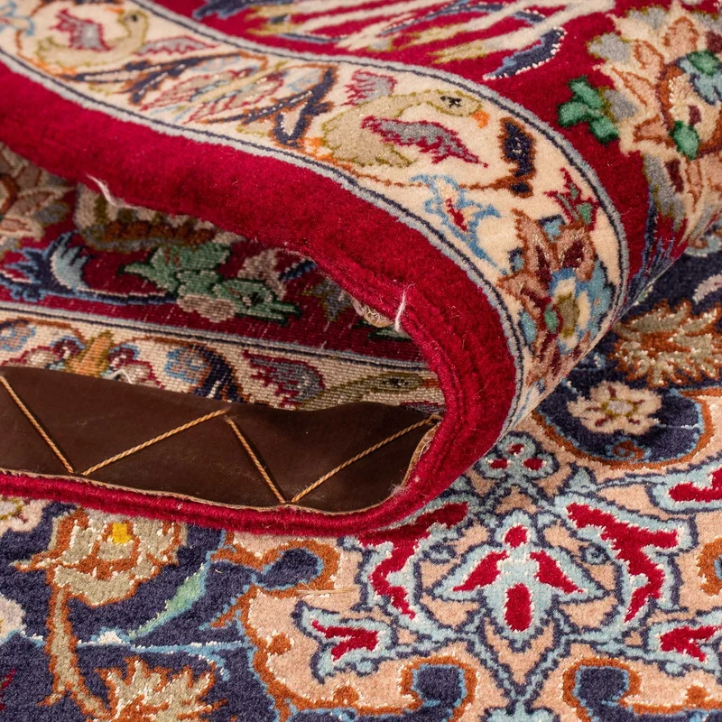 Perserteppich - Isfahan - Premium 117 x 173 cm - dunkelblau