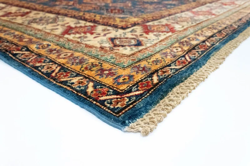 Ziegler Teppich - Kazak 205 x 303 cm - hellblau