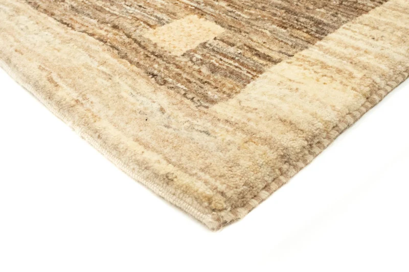 Gabbeh Teppich - Perser 161 x 228 cm - hellbraun