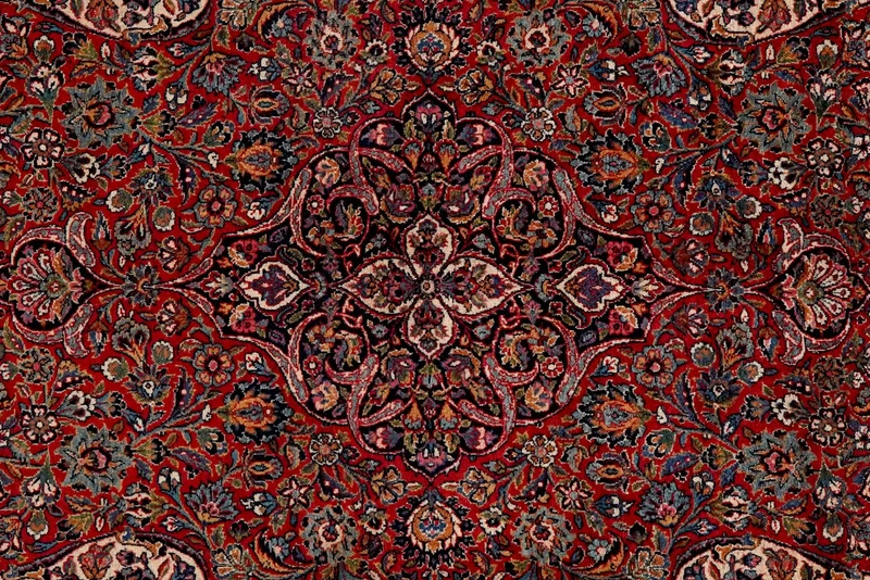 Ghazvin · Handgeknüpft – Rot, 223x136 cm