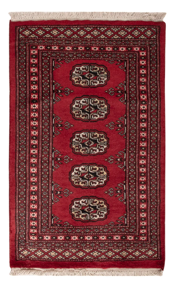 Pakistan Teppich 62x95cm - Orientteppich - rot