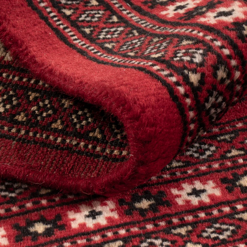 Pakistan Teppich 62x95cm - Orientteppich - rot