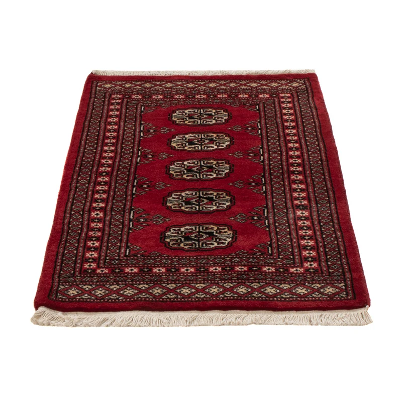 Pakistan Teppich 62x95cm - Orientteppich - rot