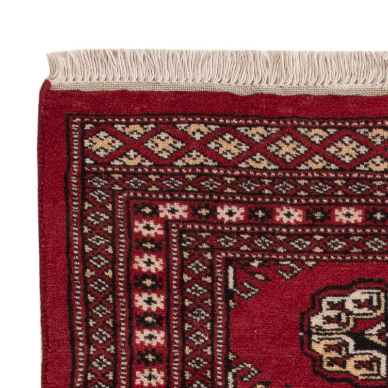 Pakistan Teppich 61x95cm - Orientteppich - rot
