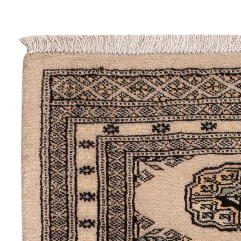 Pakistan Teppich 63x95cm - Orientteppich - creme