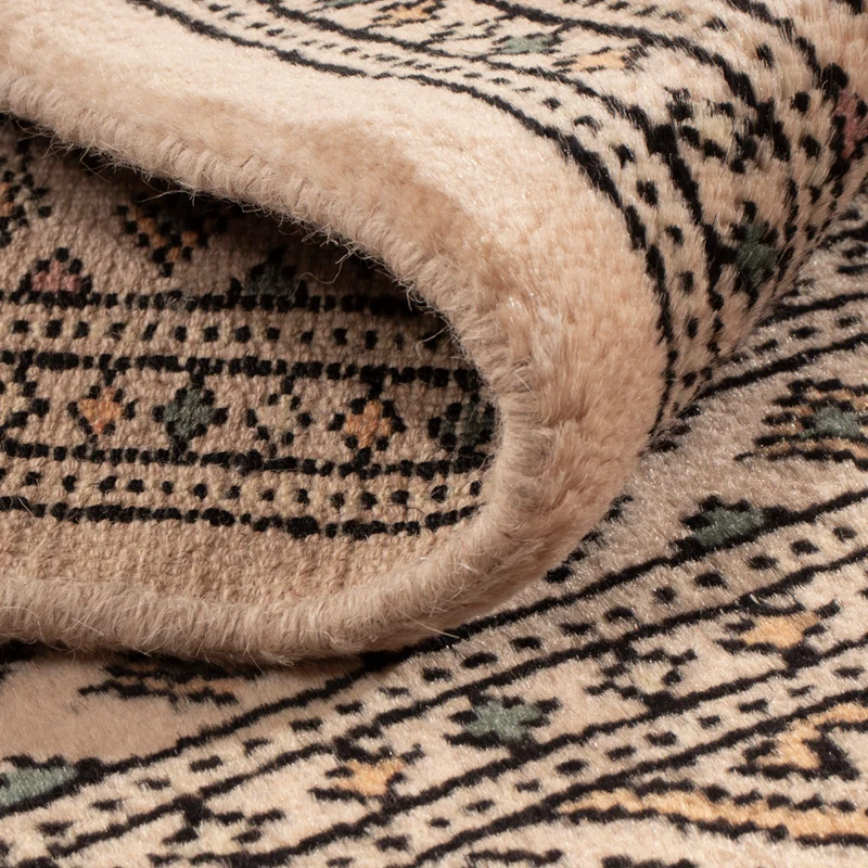 Pakistan Teppich 65x91cm - Orientteppich - creme