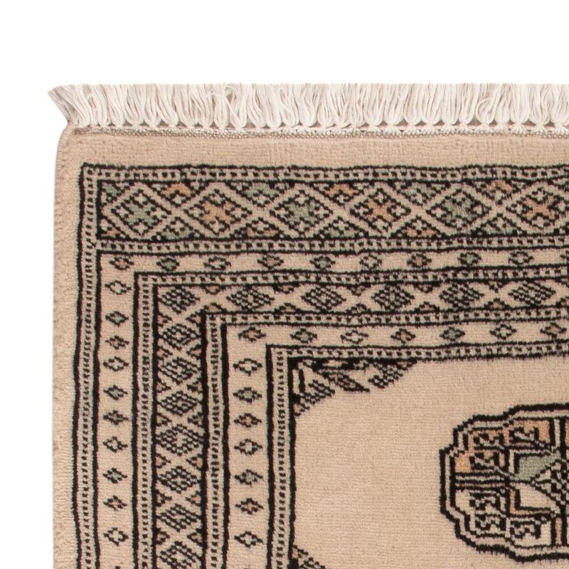 Pakistan Teppich 62x89cm - Orientteppich - creme