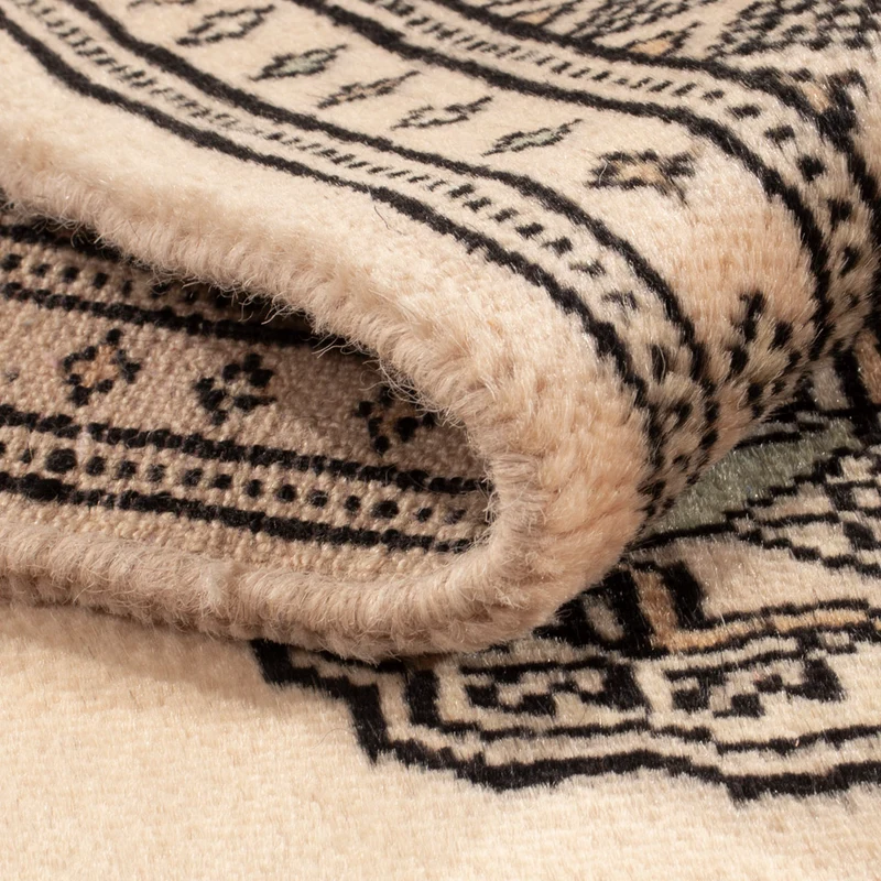 Pakistan Teppich 62x89cm - Orientteppich - creme