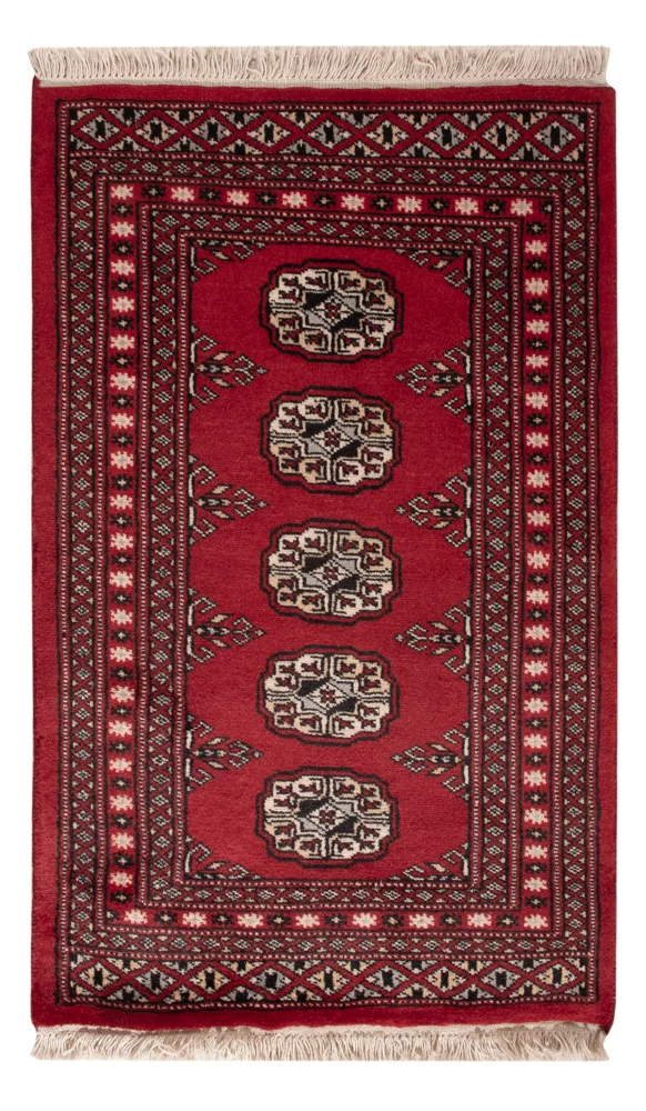 Pakistan Teppich 61x97cm - Orientteppich - rot