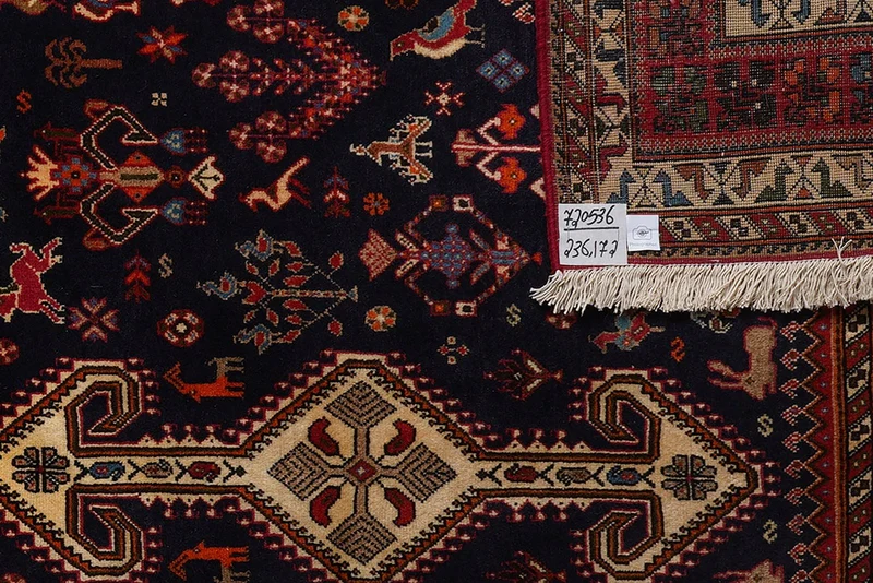 Nasrabad · Handgeknüpft – Blau, 236x172 cm