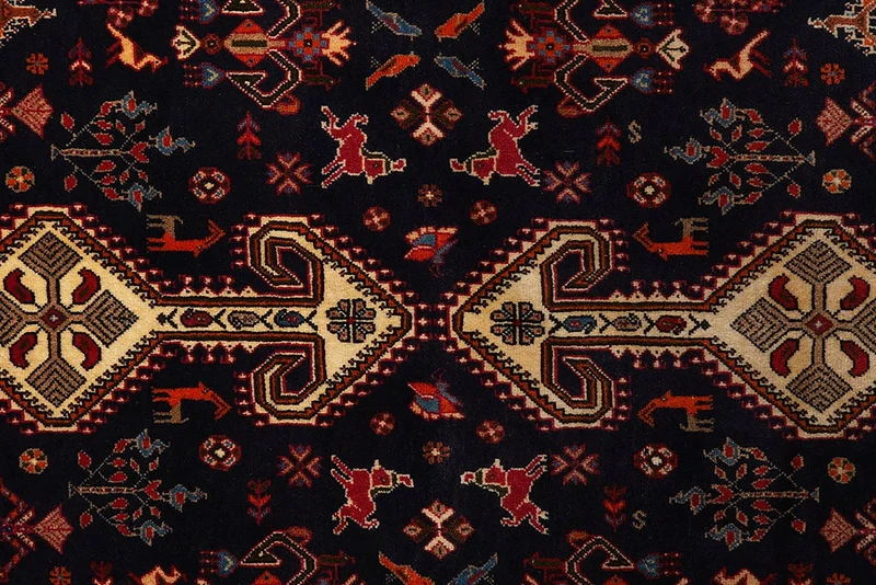 Nasrabad · Handgeknüpft – Blau, 236x172 cm
