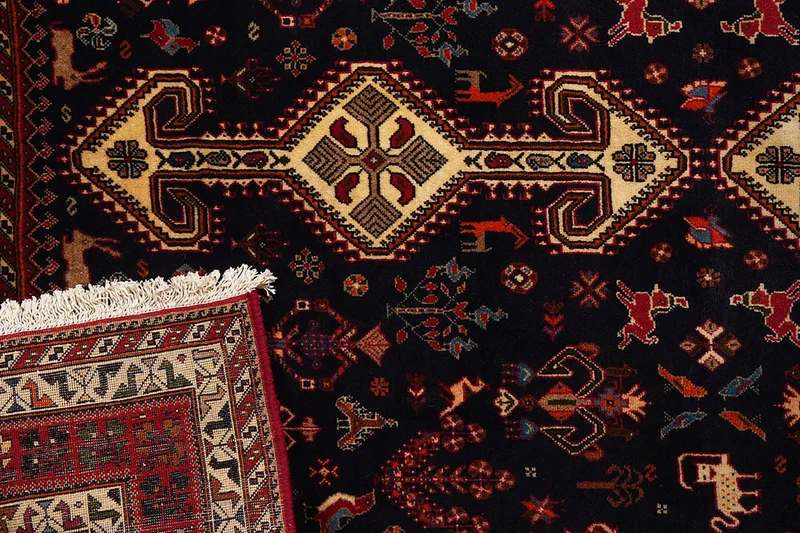 Nasrabad · Handgeknüpft – Blau, 236x172 cm