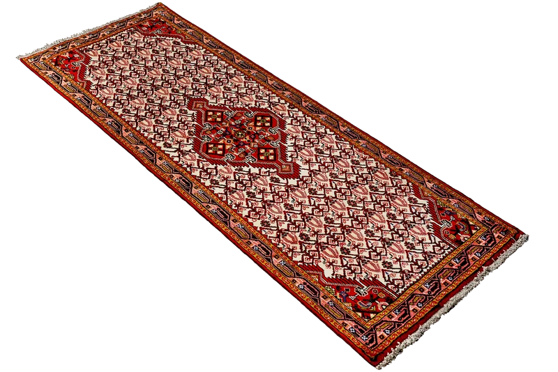 Assadabad · Handgeknüpft – Beige, 189x81 cm
