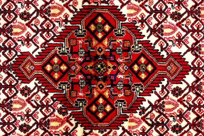 Assadabad · Handgeknüpft – Beige, 189x81 cm