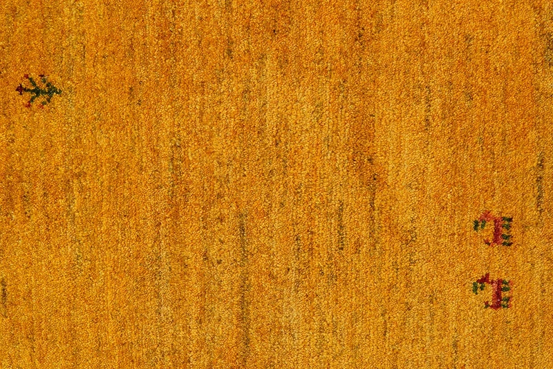 Gabbeh · Handgeknüpft – Gelb, 147x95 cm