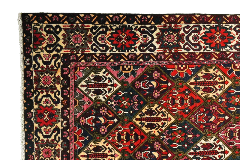 Bakhtiar · Handgeknüpft – Bunt, 307x205 cm