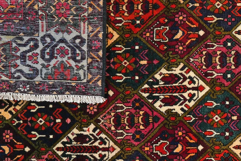 Bakhtiar · Handgeknüpft – Bunt, 307x205 cm