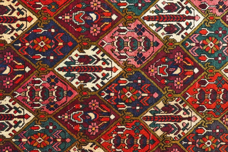Bakhtiar · Handgeknüpft – Bunt, 307x205 cm