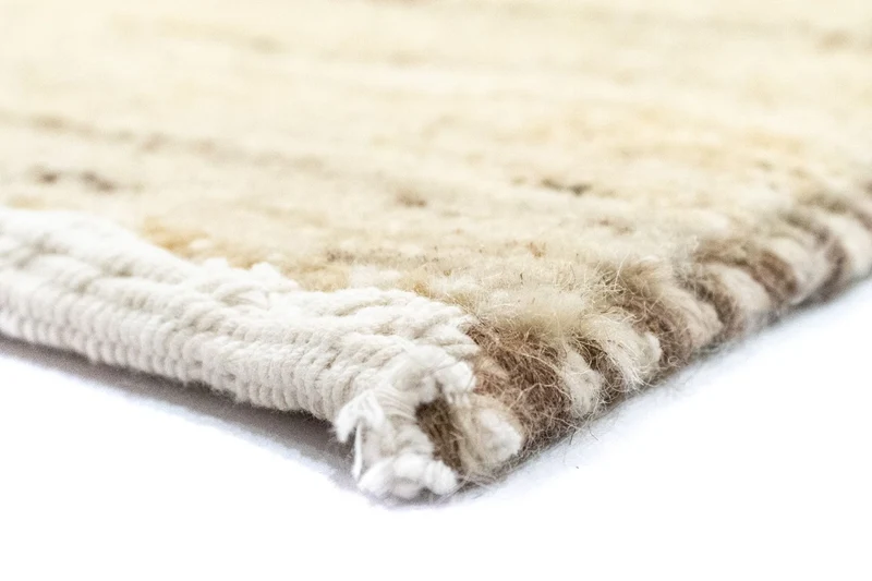 Gabbeh Teppich - Loribaft Perser 195 x 275 cm - beige