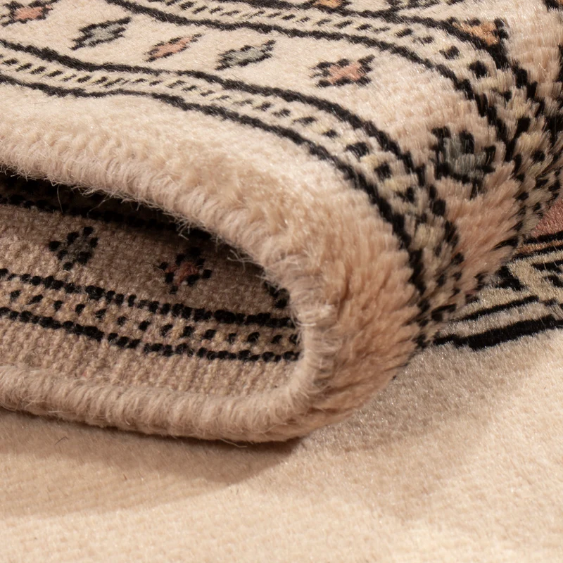 Pakistan Teppich 62x94cm - Orientteppich - creme