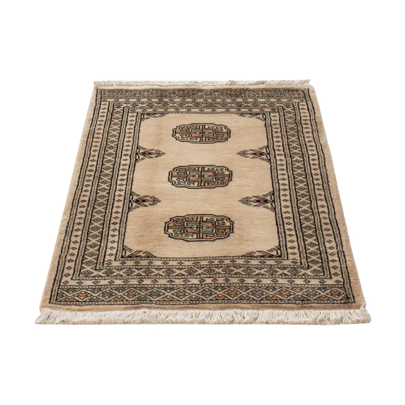 Pakistan Teppich 62x94cm - Orientteppich - creme