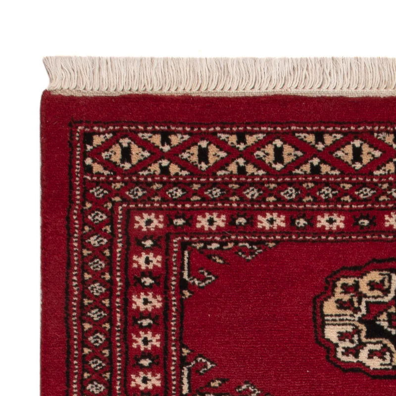 Pakistan Teppich 61x90cm - Orientteppich - rot